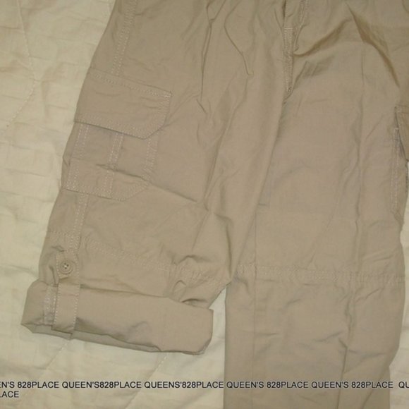 Nwt Ruum Boys Size 5 5T Khaki Cargo Convertible Pants - Picture 4 of 5